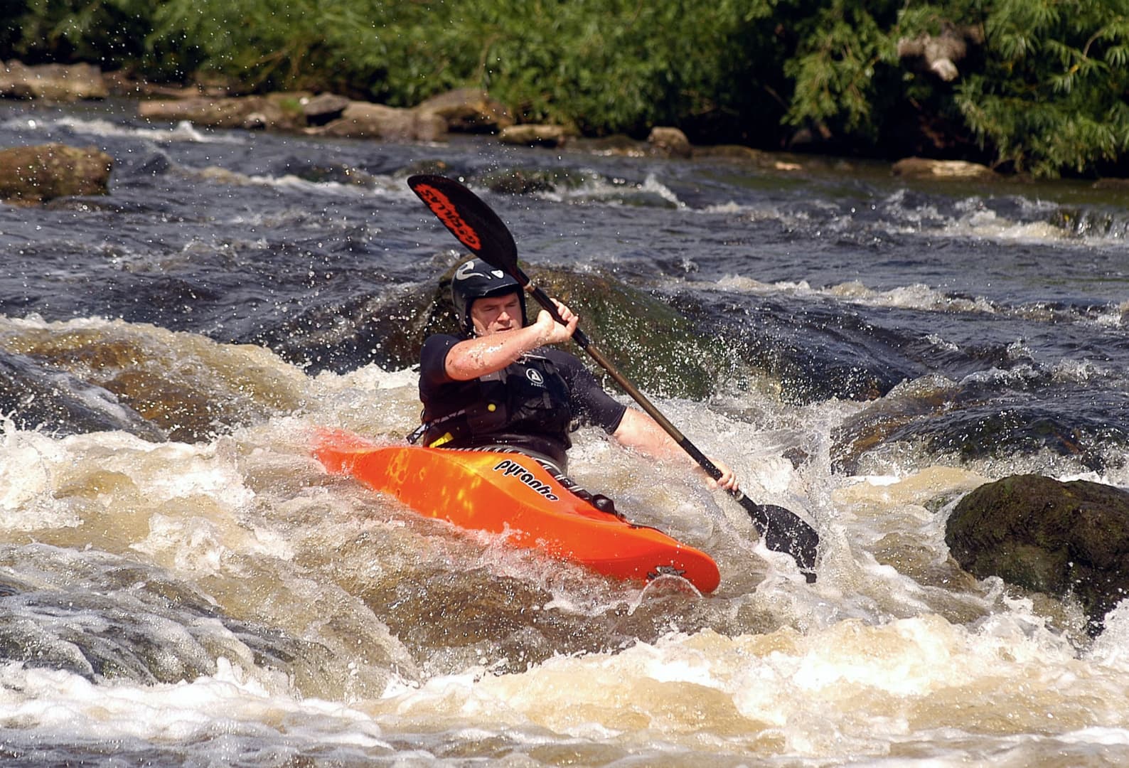 Paddles up