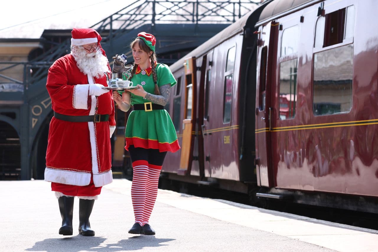 Festive Trains on the North Yorkshire Moors Railway