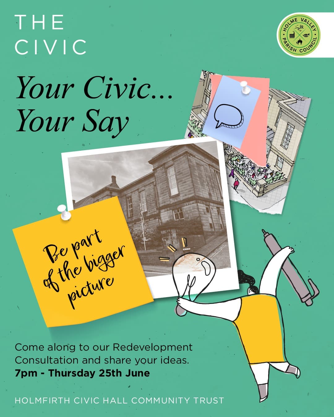 Holmfirth's Civic Hosts Community Consultation Event on 25 June 2026