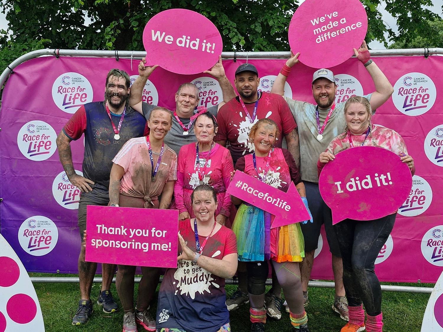 Stagecoach Yorkshire Team Raises Over £750 for Cancer Research in Muddy 5K Challenge