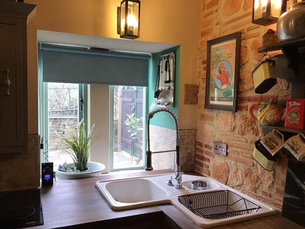 Accommodation at 1940s riverside apartment in holmfirth