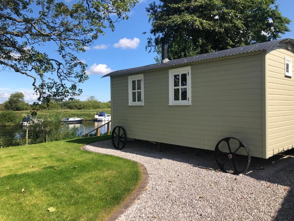 Accommodation at The Hut by the River in york