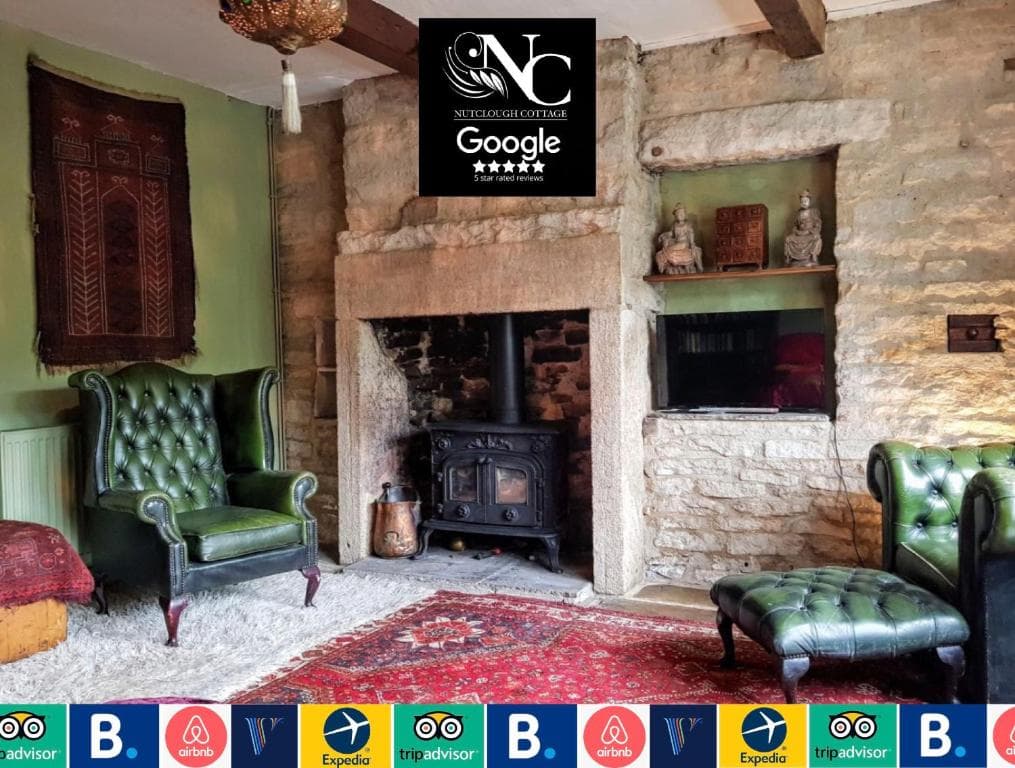 Accommodation at Nutclough Cottage - Log Fire and Valley View - Sleeps 2 in hebden bridge