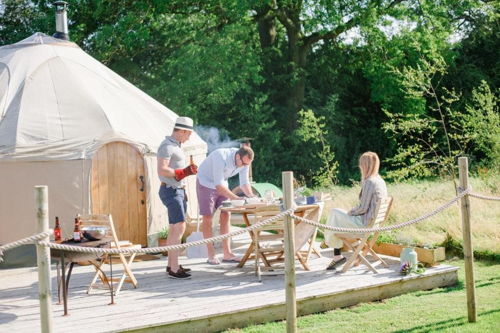 Accommodation at Yurtshire Fountains in ripon
