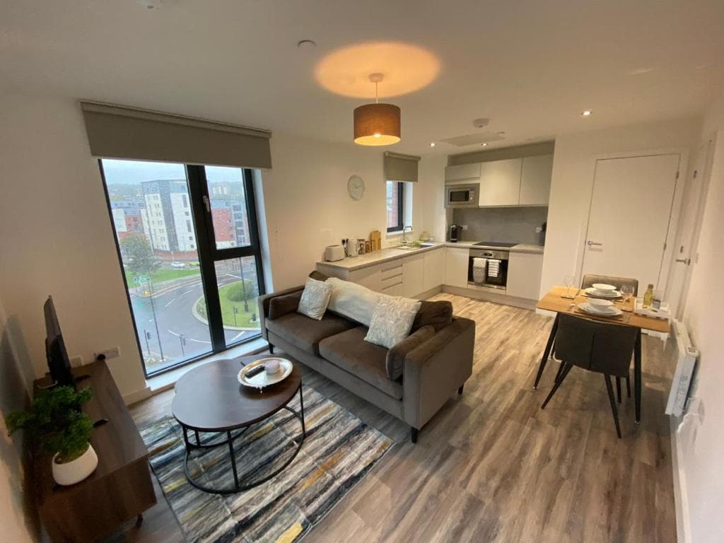 Accommodation at Kelham Gate 1-Bed Apartment - City Centre - New - FREE Wi-Fi in sheffield