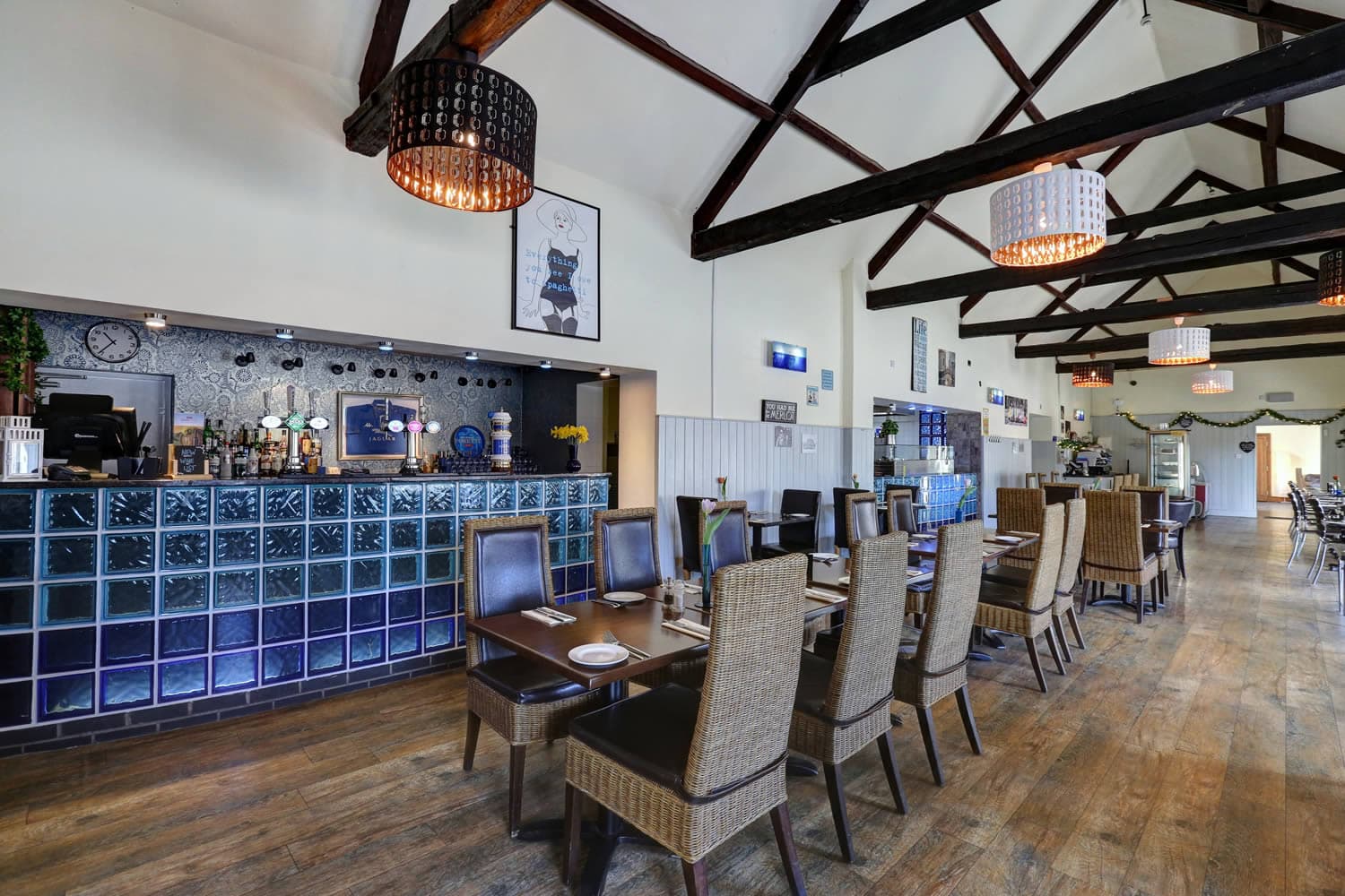 Dining at Azzurro Ristorante Italiano in carnaby