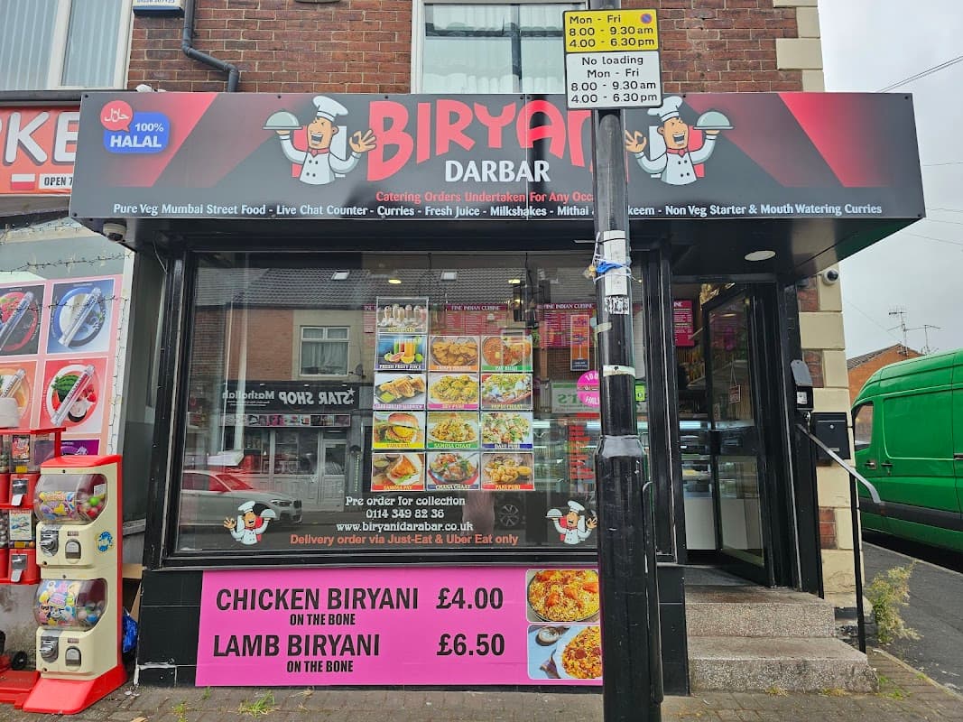 Dining at BIRYANI DARBAR in darnall