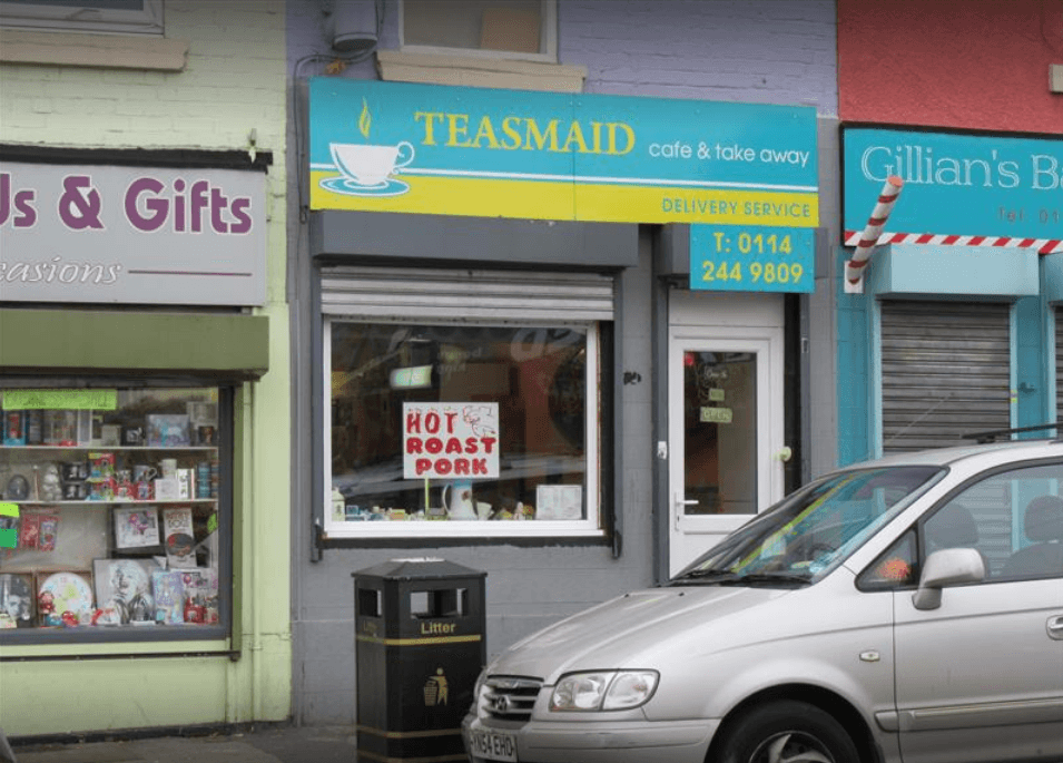 Cafe Teasmaid in darnall