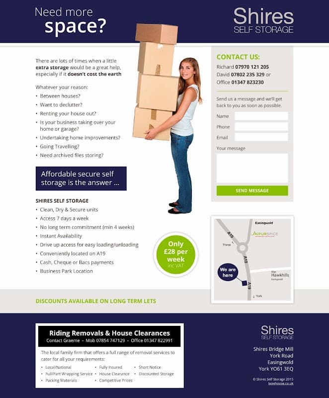 Shires Self Storage - Self Storage in easingwold