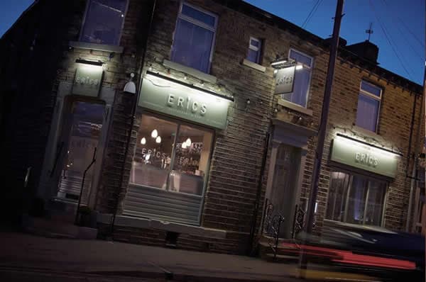 Dining at Ericโs Restaurant in elland