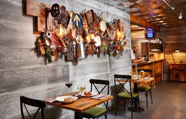 Dining at True North in halifax