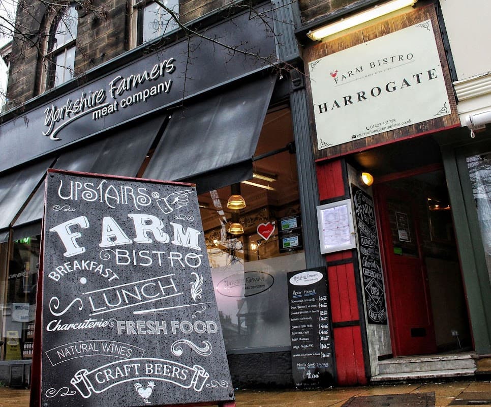 Dining at Quirky Farm Bistro in harrogate
