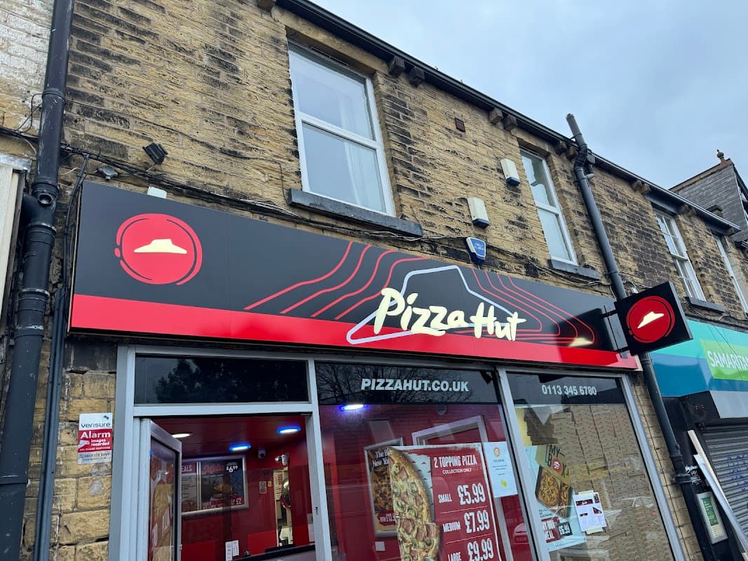 Dining at Pizza Hut Headingley in headingley