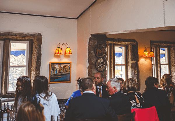 Dining at Aya Sophia in hebden bridge
