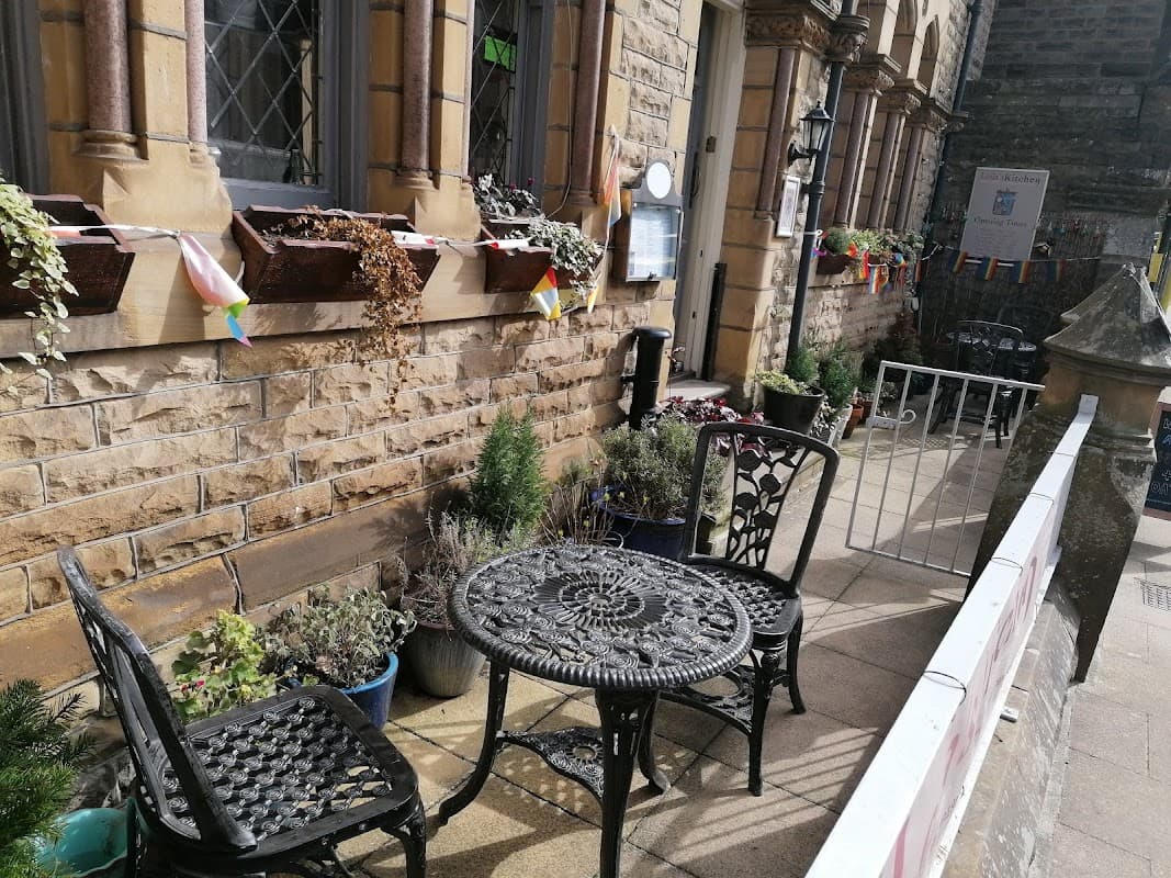 Dining at Leila's Kitchen in hebden bridge