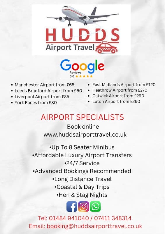 Hudds Airport Travel - Taxi Ranks in huddersfield