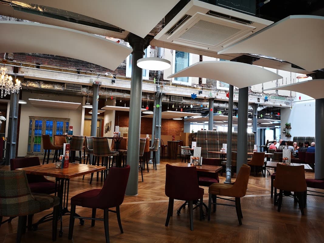 Dining at Printworks Kitchen & Bar in hunslet