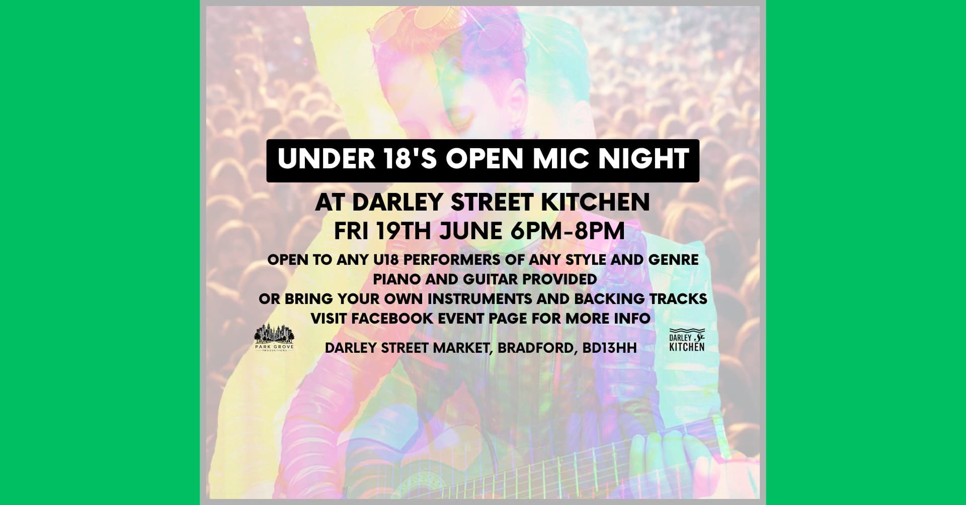 Under 18’s Open Mic Night