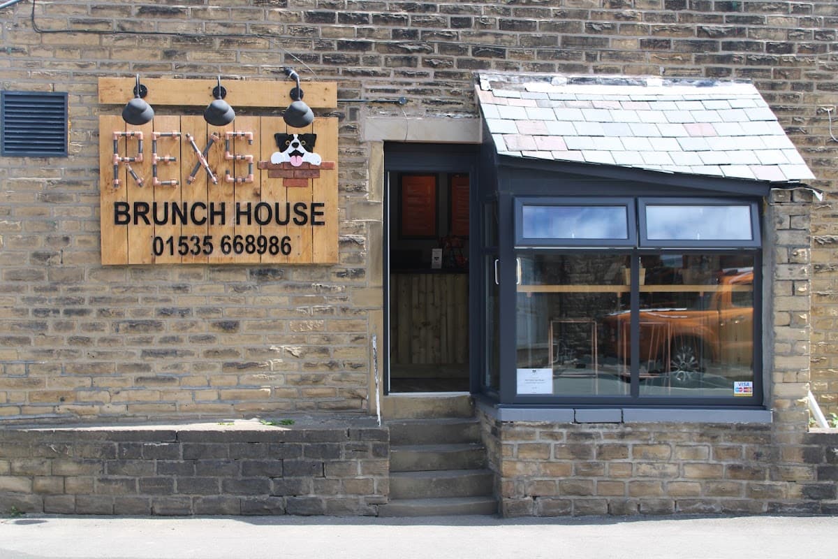 Dining at Rex's Brunch House in keighley
