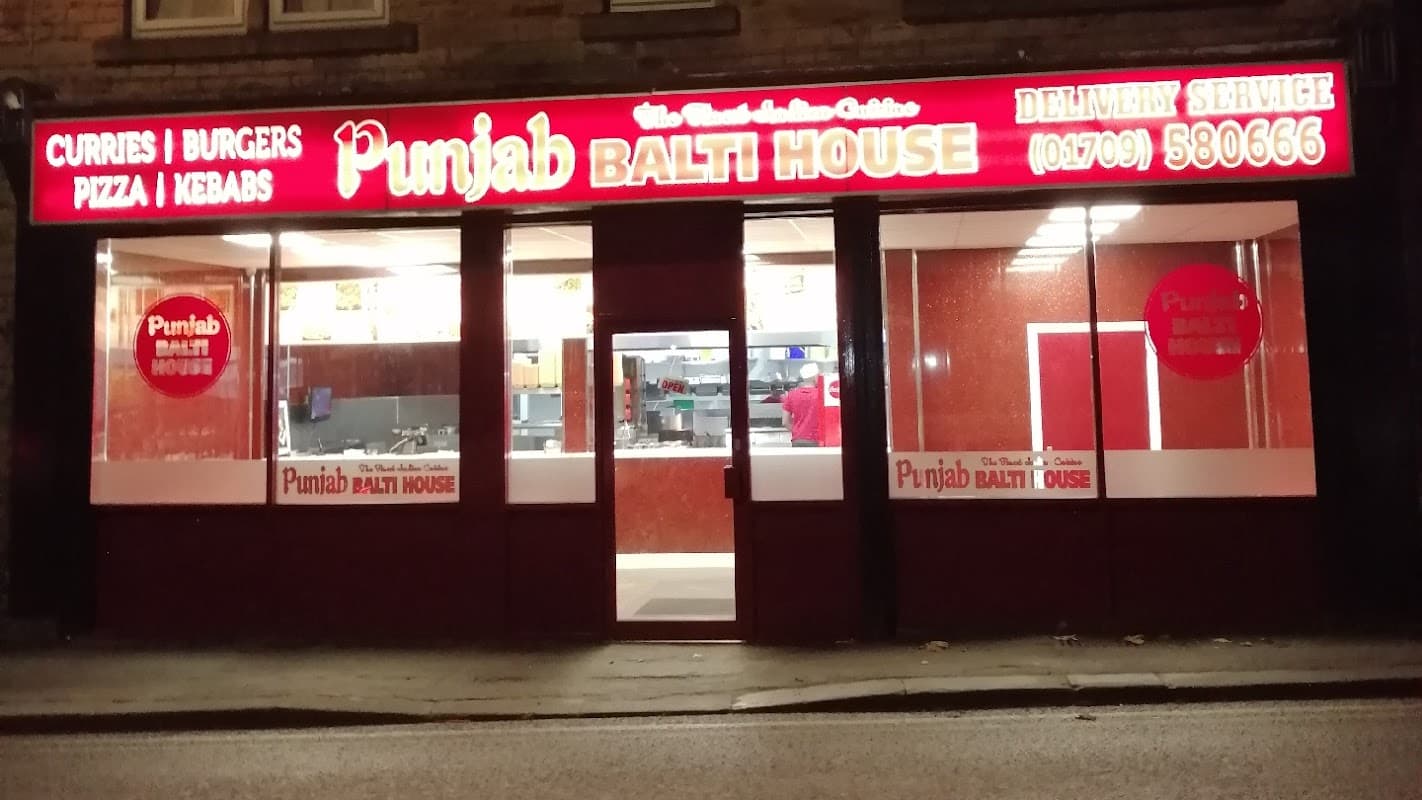 Dining at Punjab Balti House in mexborough