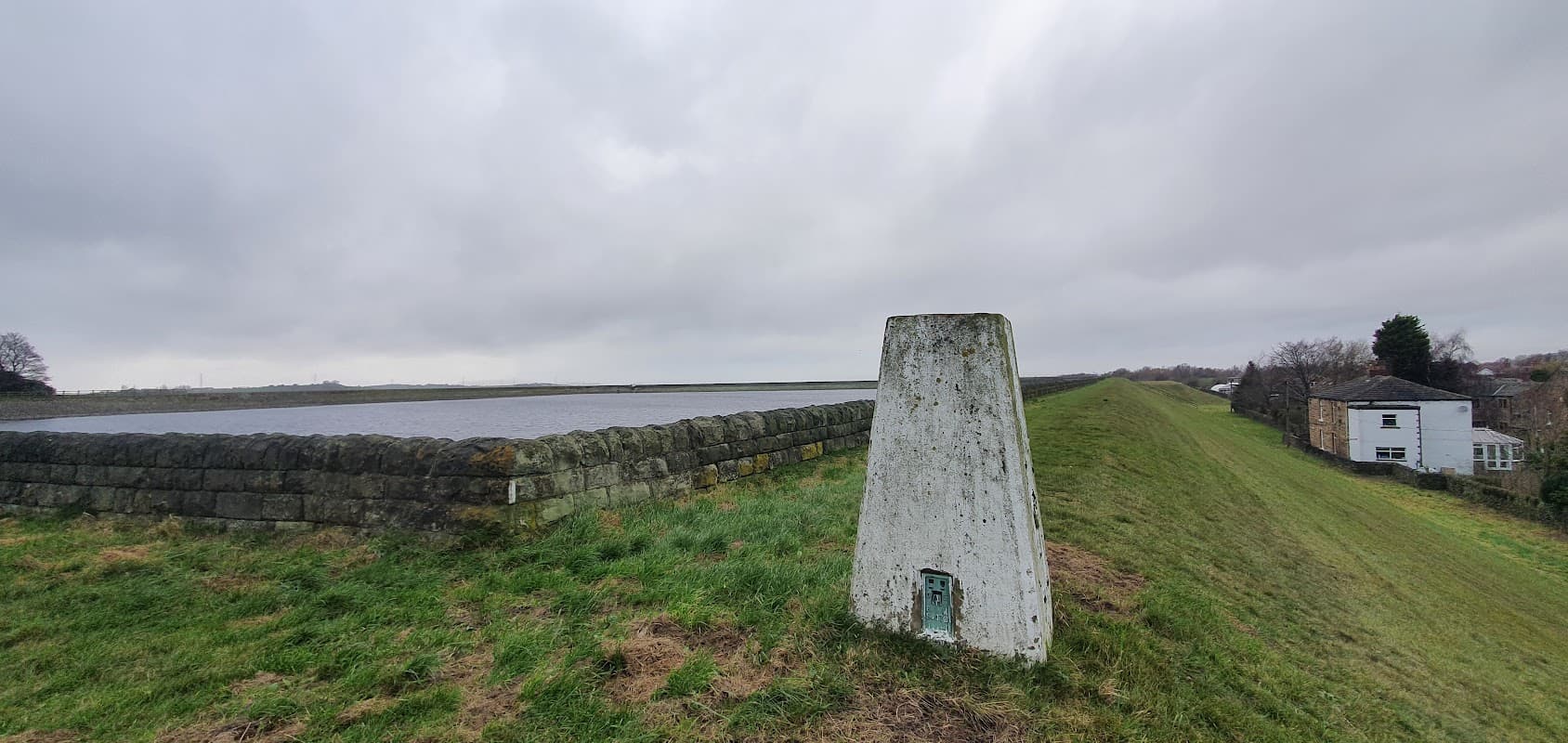 Whitley Resr Trig Point - Historic Site in mirfield