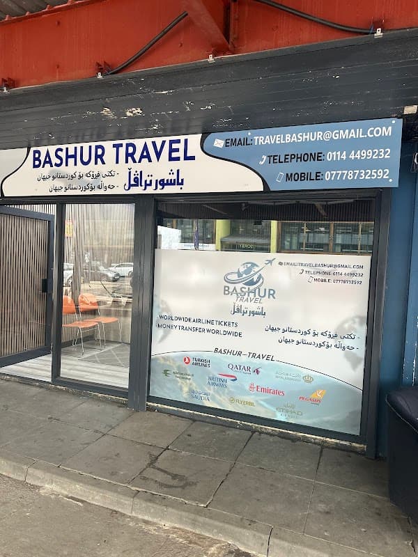 Bashur Travel - Travel Agents in neepsend