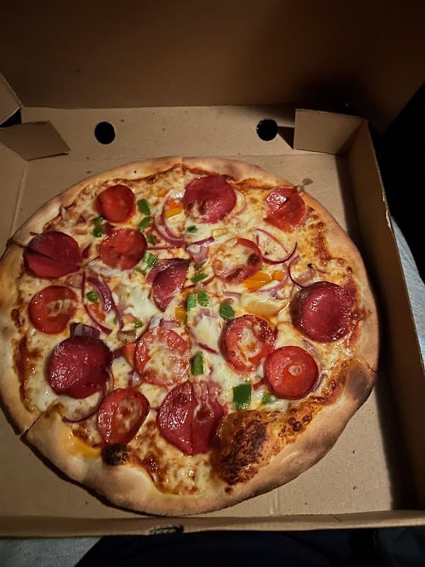Dining at Pizza Italia in ossett