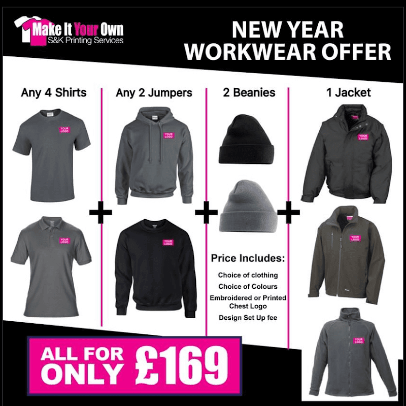 S&K Printing Services - Clothes Shops in ossett
