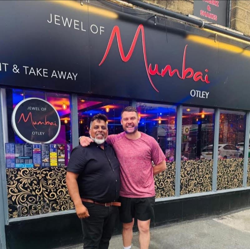 Dining at Jewel Of Mumbai in otley