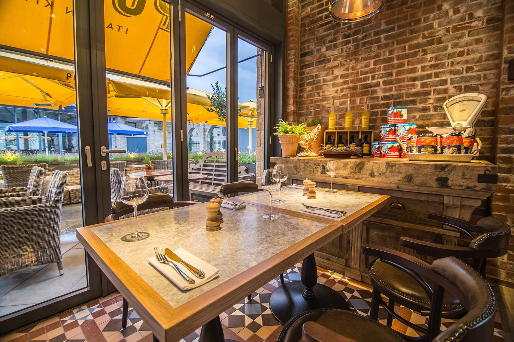 Dining at Ponti's in stocksbridge