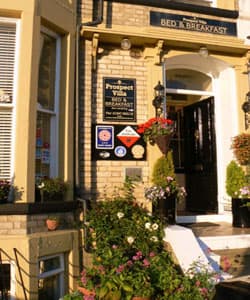 Accommodation at Prospect Villa Guest House in whitby railway station