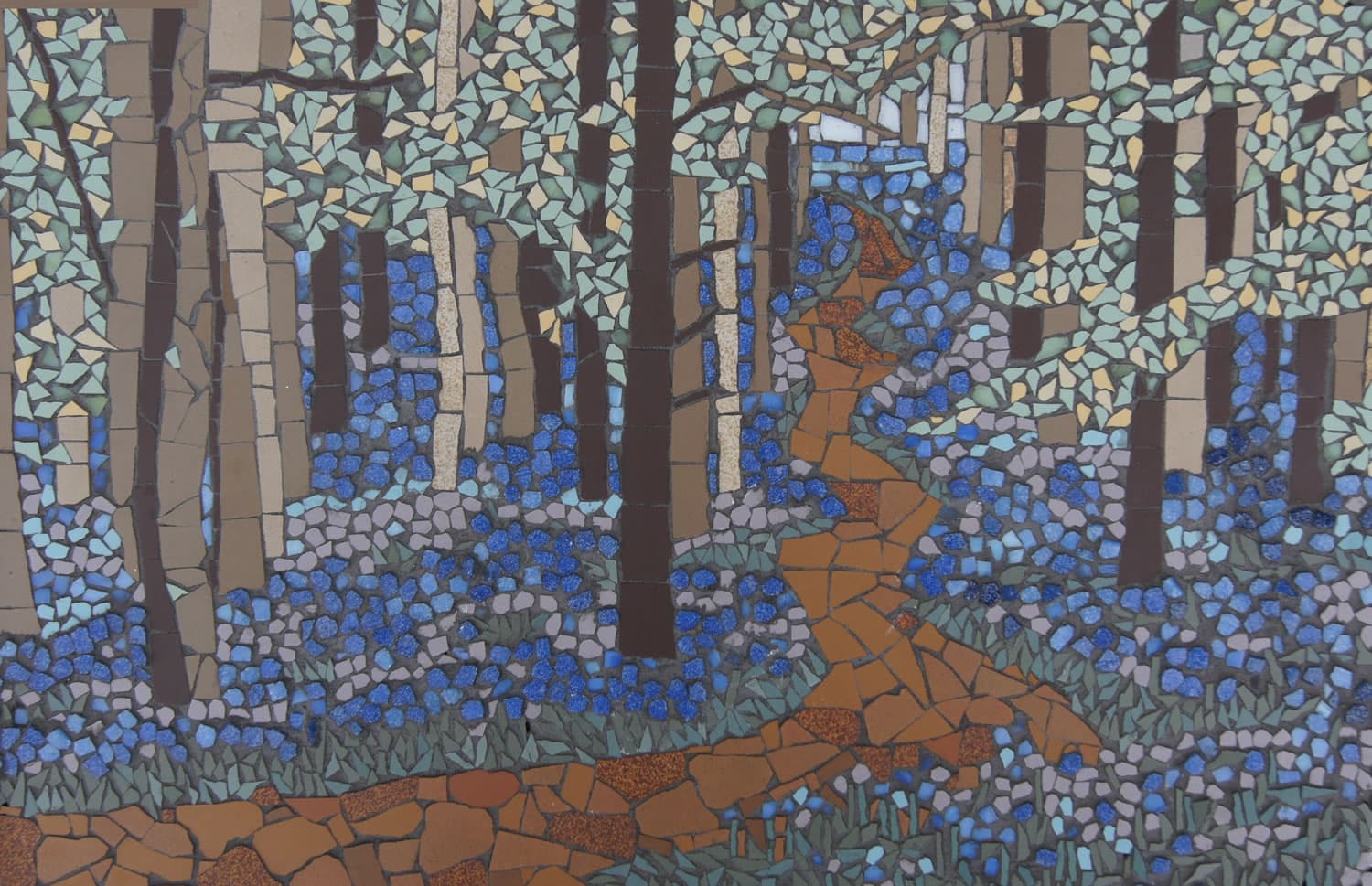 Ruth Wilkinson Mosaics - Museum in glasshouses north yorkshire