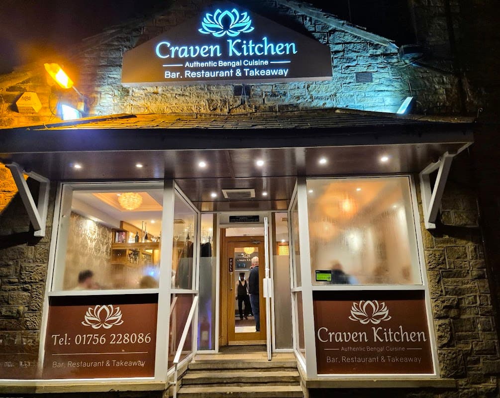 Dining at Craven Kitchen in skipton