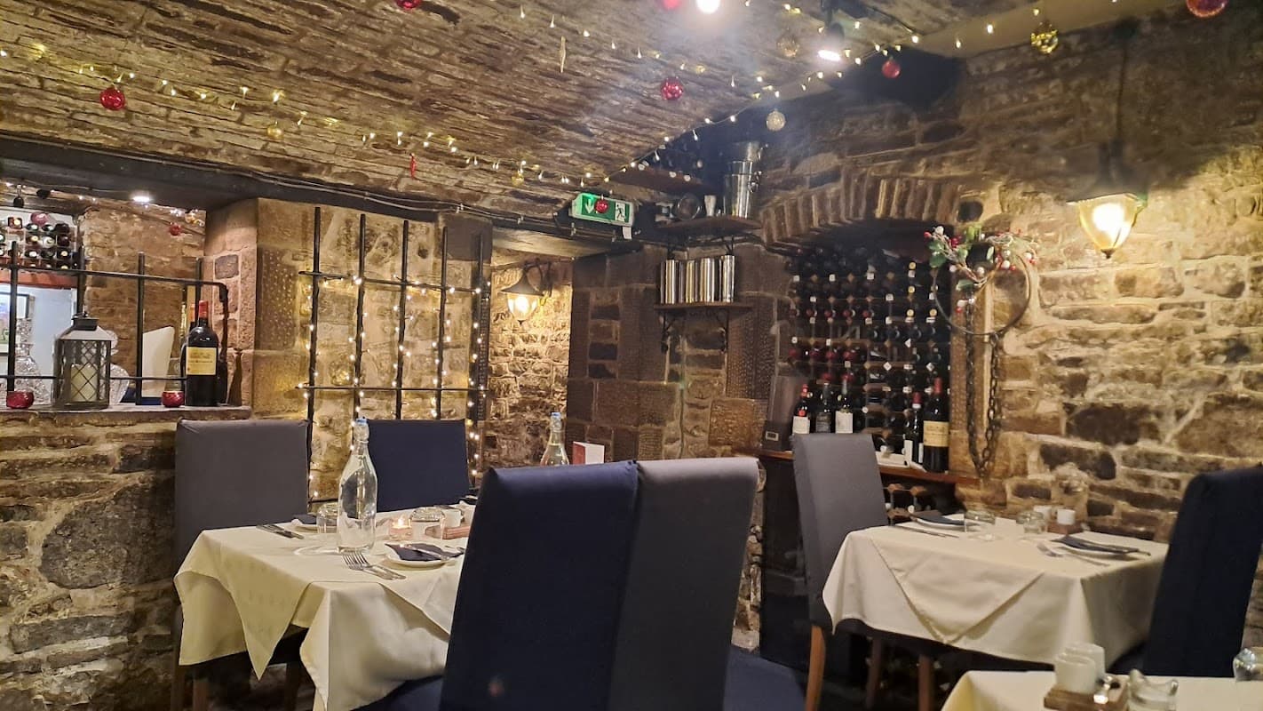 Dining at Le Caveau Restaurant in skipton