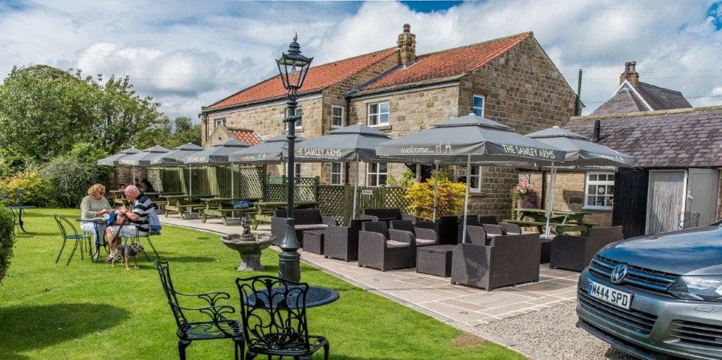 Accommodation at The Sawley Arms in sawley north yorkshire
