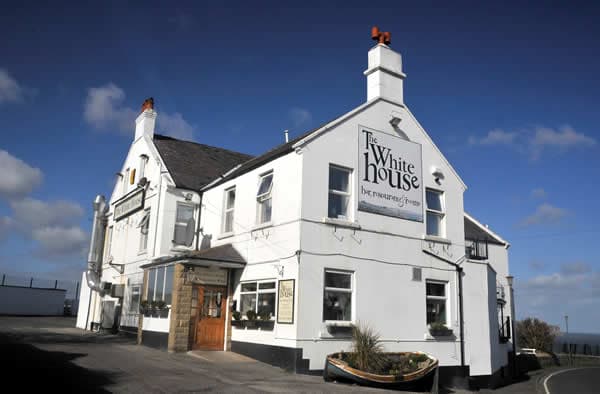 Dining at The White House Restaurant in ewe cote whitby