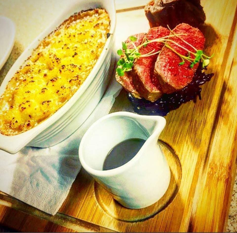 Dining at Waterside Bistro & Bar in shipley