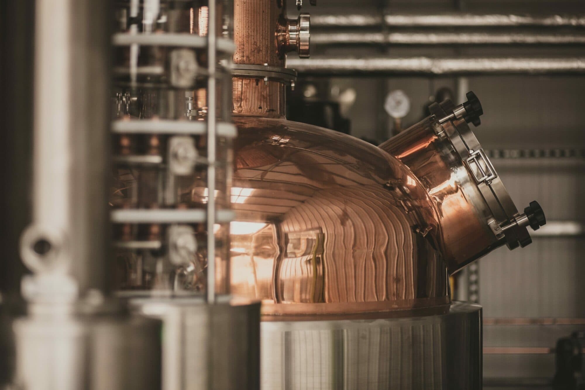 Dining at Whittaker’s Distillery in new york north yorkshire