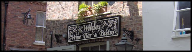 Food & drink at Wildes Wine Bar York in york