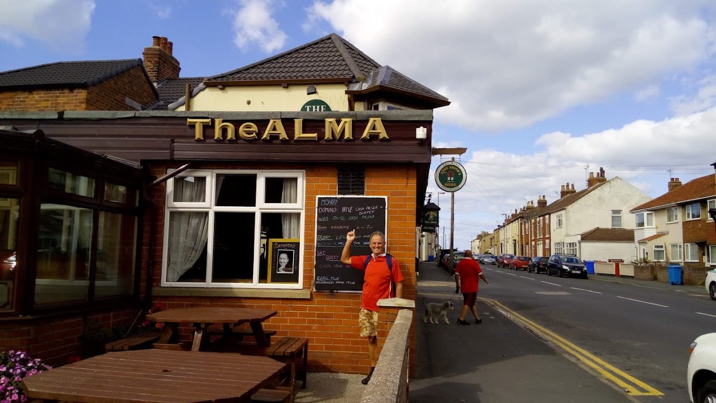 Food & drink at The Alma in withernsea