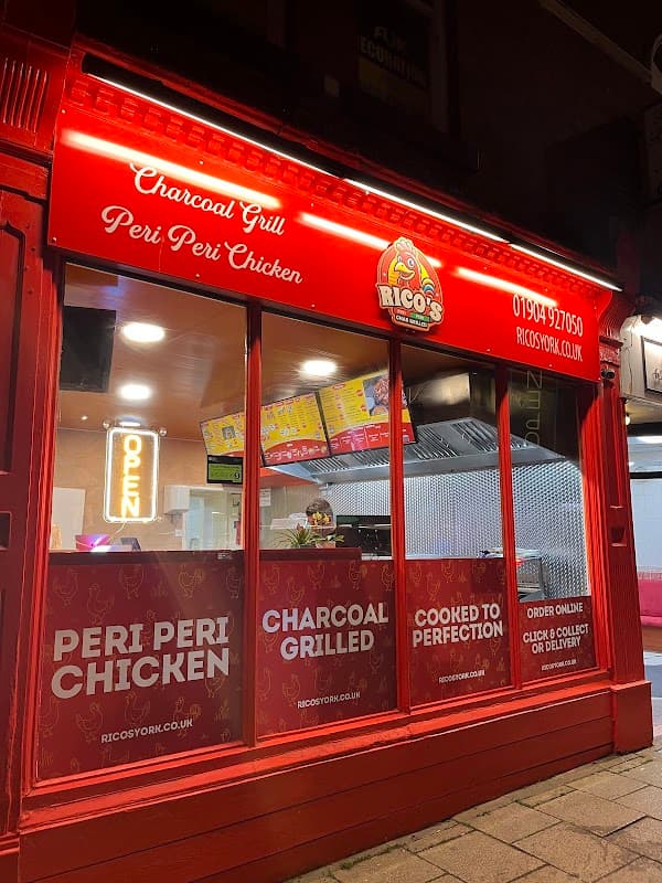 Ricoโs Peri Peri - Takeaway in york