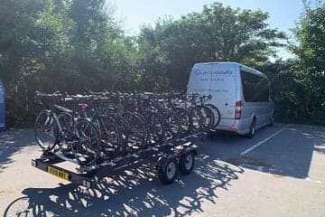 Way of the Roses Cycle Transport - Return (Bridlington to Morcambe) 15 Riders Image 1