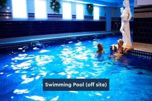 The Spa Chalet Scarborough Hot tub, pool, gym, beach location Image 2