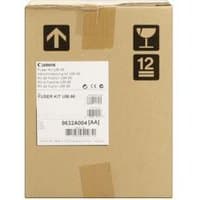 Brown cardboard box labeled "Canon UM-96" with shipping symbols and barcode.
