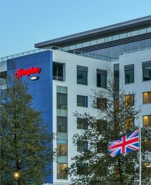 Accommodation at Hampton by Hilton London Luton Airport in uk gateways