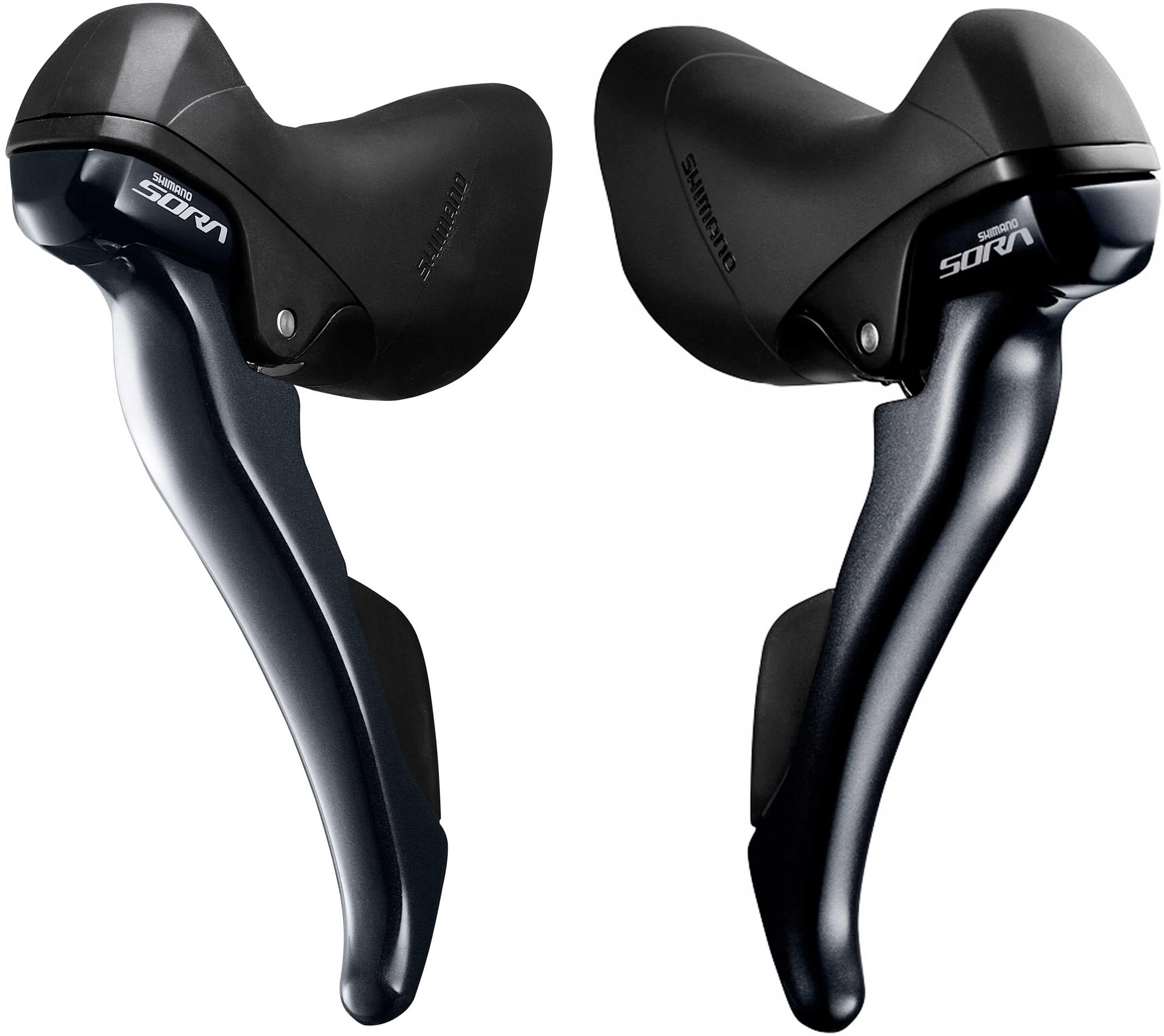 ST-R3000 Sora STI lever set, 9-speed, double