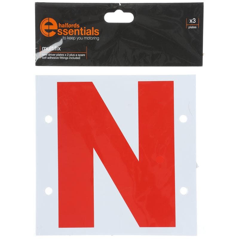 Halfords Multifix N Driver Plates x3