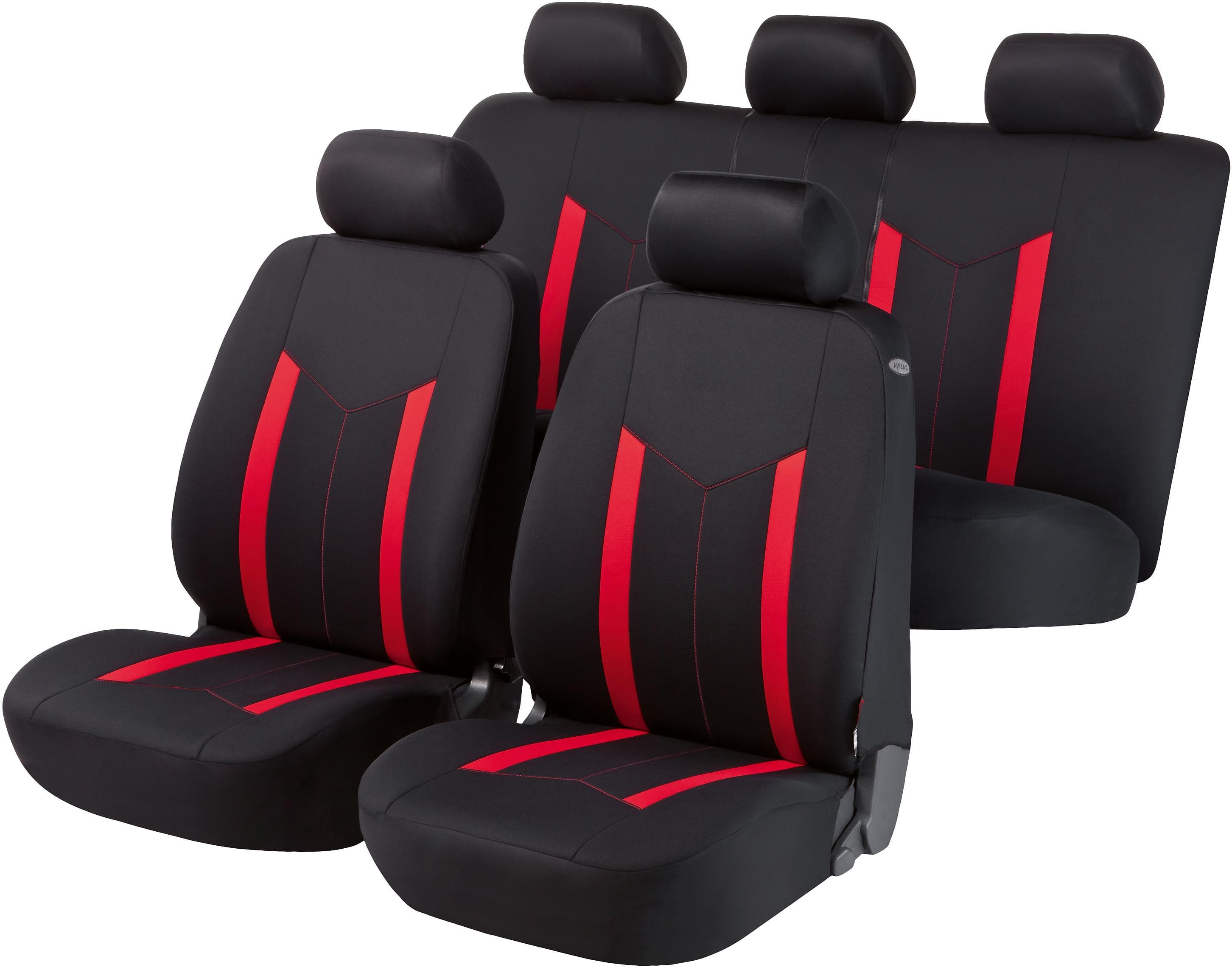Halfords Seat Cover Hastings Red