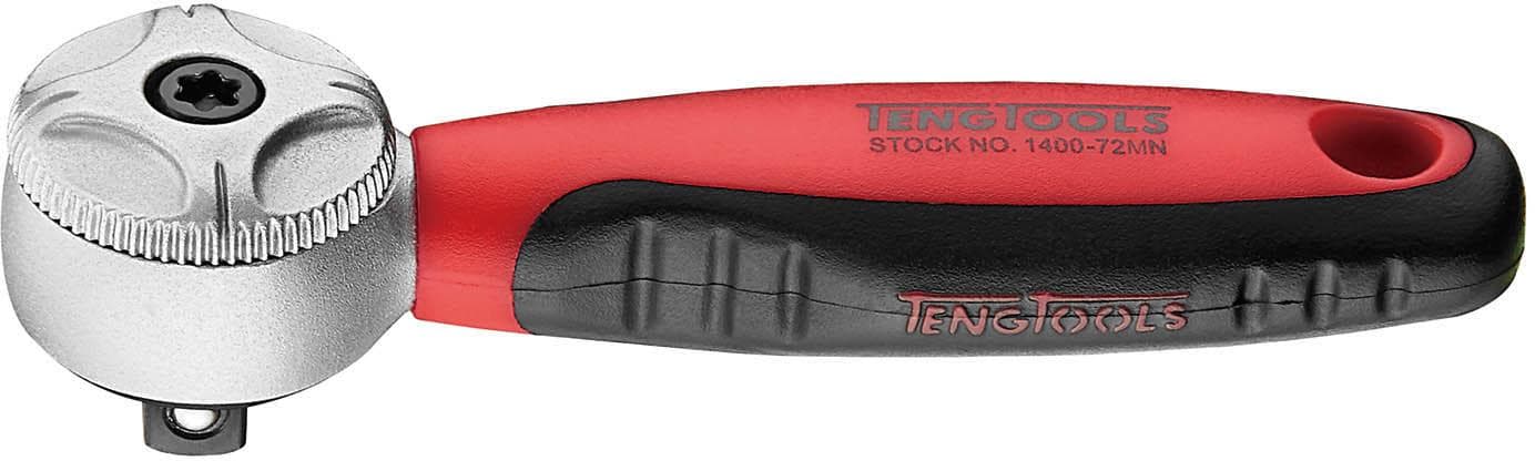 Teng Ratchet 1/4 inch Drive 72 Teeth Mini