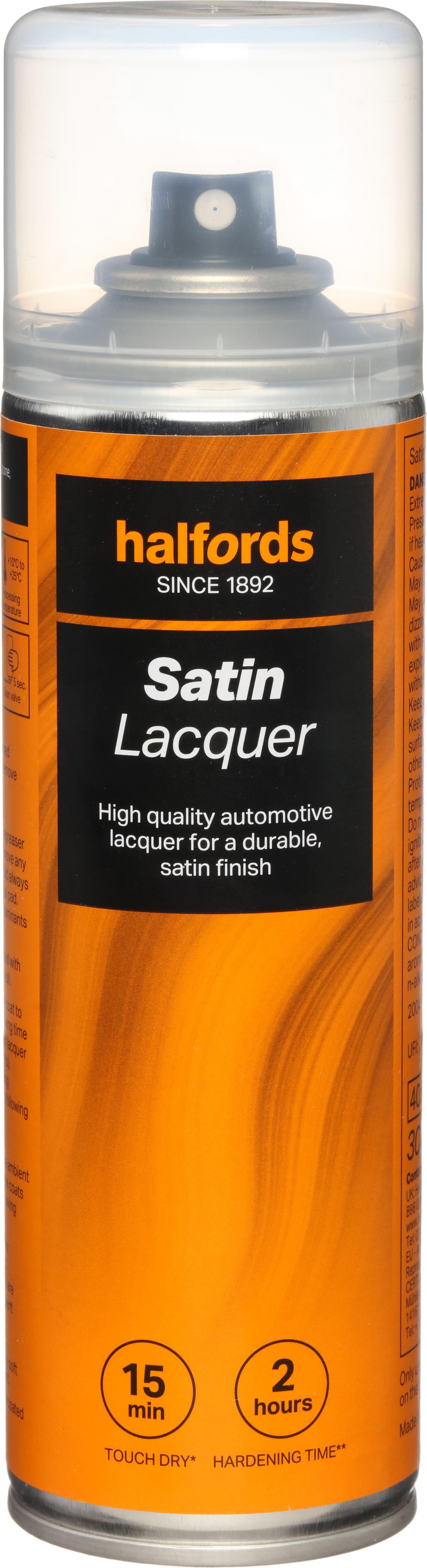 Halfords Satin Lacquer 300ml